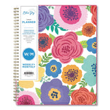 Blue Sky® Mahalo Academic Year Create-Your-Own Cover Weekly/Monthly Planner, Floral Artwork, 11 x 8.5, 12-Month (July-June): 2025-2026 (BLS100149) Each