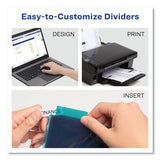 Avery® Big Tab Insertable Two-Pocket Plastic Dividers, 8-Tab, 11.13 x 9.25, Assorted, 1 Set (AVE11983) Each