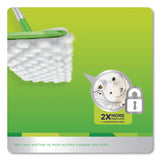 Swiffer® Heavy-Duty Dry Refill Cloths, White, 11 x 8.5, 32/Pack (PGC77198) Pack of 32