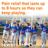 Motrin® Children's Pain Relief 100 mg Strength Ibuprofen Chewable Tablet 24 Per Bottle (1218802_BT) 1/BT