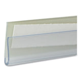 C-Line® Shelf Labeling Strips, Side Load, 4 x 0.78, Clear, 10/Pack (CLI87447) 1 Case of 10