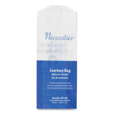 HOSPECO® Feminine Hygiene Convenience Disposal Bag, 3" x 7.75", White, 500/Carton (HOSNEC500) Case of 500