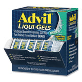 Advil® Liqui-Gels, Two-Pack, 50 Packs/Box (PFYBXAVLQG50BX) Box of 50