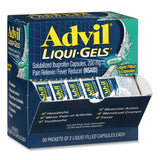 Advil® Liqui-Gels, Two-Pack, 50 Packs/Box (PFYBXAVLQG50BX) Box of 50