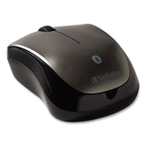 Verbatim® Bluetooth Wireless Tablet Multi-Trac Blue LED Mouse, 2.4 GHz Frequency/30 ft Wireless Range, Left/Right Hand Use, Graphite (VER98590) Each