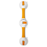 McKesson Rotating Suction-Cup Grab Bar White / Yellow Plastic (1103383_CS) 3/CS