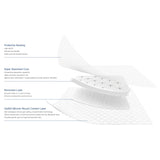 Excel SAP Super Absorbent Dressing 6 X 7 Inch Square Sterile (1192610_BX) 10/BX