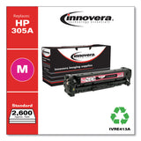 Innovera® Remanufactured Magenta Toner, Replacement for 305A (CE413A), 2,600 Page-Yield (IVRE413A) Each