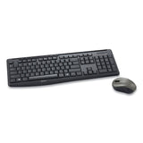 Verbatim® Silent Wireless Mouse and Keyboard, 2.4 GHz Frequency/32.8 ft Wireless Range, Black (VER99779) Each