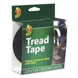 Duck® Tread Tape, 2" x 5 yds, 3" Core, Black (DUC1027475) 1 Roll