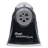 Westcott® iPoint Evolution Axis Pencil Sharpener, AC-Powered, 5 x 7.5 x 7.25, Black/Silver (ACM15509) Each