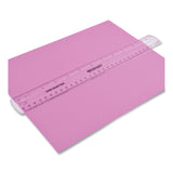 Westcott® Non-Shatter Flexible Ruler, Standard/Metric, 12" Long, Plastic, Clear (ACM13862) Each