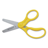 Westcott® For Kids Scissors, Blunt Tip, 5" Long, 1.75" Cut Length, Randomly Assorted Straight Handles (ACM13130) Each