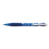 Pentel® Icy Mechanical Pencil, 0.5 mm, HB (#2), Black Lead, Transparent Blue Barrel, Dozen (PENAL25TC) Case of 12
