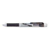 Pentel® .e-Sharp Mechanical Pencil, 0.5 mm, HB (#2), Black Lead, Black Barrel, Dozen (PENAZ125A) Case of 12