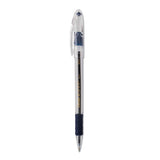 Pentel® R.S.V.P. Ballpoint Pen, Stick, Medium 1 mm, Blue Ink, Clear/Blue Barrel, Dozen (PENBK91C) Box of 12