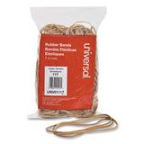 Universal® Rubber Bands, Size 117, 0.06" Gauge, Beige, 1 lb Box, 210/Pack (UNV01117) Each