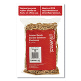 Universal® Rubber Bands, Size 10, 0.04" Gauge, Beige, 1 lb Box, 3,400/Pack (UNV00110) Each