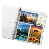 Avery® Photo Storage Pages for Six 4 x 6 Mixed Format Photos, 3-Hole Punched, 10/Pack (AVE13401) Pack of 10