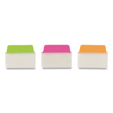 Avery® Ultra Tabs Repositionable Tabs, Standard: 2" x 1.5", 1/5-Cut, Assorted Neon Colors, 24/Pack (AVE74753) Pack of 24