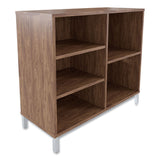Union & Scale™ Essentials Laminate Bookcase, Five-Shelf, 36w x 15d x 31.6h, Espresso (UOS24398954)