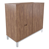 Union & Scale™ Essentials Laminate Bookcase, Five-Shelf, 36w x 15d x 31.6h, Espresso (UOS24398954)