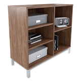 Union & Scale™ Essentials Laminate Bookcase, Five-Shelf, 36w x 15d x 31.6h, Espresso (UOS24398954)