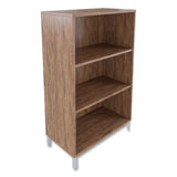Union & Scale™ Essentials Laminate Bookcase, Three-Shelf, 28w x 15d x 45.6h, Espresso (UOS24398960) Each