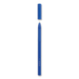 TRU RED™ Gripped Ballpoint Pen, Stick, Medium 1 mm, Blue Ink, Blue Barrel, 60/Pack (TUD24328146)