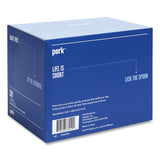 Perk™ Mediumweight Plastic Cutlery, Teaspoon, White, 300/Pack (PRK24391001) Pack of 300