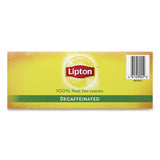 Lipton® Tea Bags, Decaffeinated, 72/Box (LIP290) Box of 72