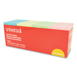 Universal® Self-Stick Note Pad Cabinet Pack, 3" x 3", Assorted Pastel Colors, 90 Sheets/Pad, 24 Pads/Pack (UNV35695) Pack of 24