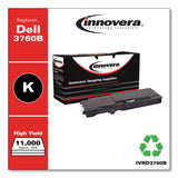 Innovera® Remanufactured Black Toner, Replacement for 331-8429, 11,000 Page-Yield, Ships in 1-3 Business Days (IVRD3760B) Each