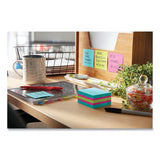 Post-it® Notes Super Sticky Self-Stick Notes Cube, 3" x 3", Bright Color Collection Colors, 360 Sheets/Pad, 3 Cubes/Pack (MMM2027SSAFG3PK) Pack of 3