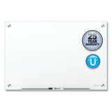 Quartet® Brilliance Glass Dry-Erase Boards, 24 x 18, White Surface (QRTG22418W) Each