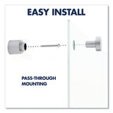 Quartet® Brilliance Glass Dry-Erase Boards, 48 x 48, White Surface (QRTG24848W) Each