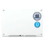 Quartet® Brilliance Glass Dry-Erase Boards, 96 x 48, White Surface (QRTG29648W) Each