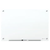 Quartet® Brilliance Glass Dry-Erase Boards, 96 x 48, White Surface (QRTG29648W) Each