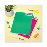 Avery® High-Visibility Permanent Laser ID Labels, 1 x 2.63, Pastel Blue, 750/Pack (AVE5980) Pack of 750