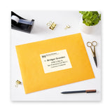 Avery® Waterproof Shipping Labels with TrueBlock and Sure Feed, Laser Printers, 3.33 x 4, White, 6/Sheet, 50 Sheets/Pack (AVE5524) Pack of 300