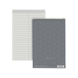 TOPS™ Prism Steno Pads, Gregg Rule, Gray Cover, 80 Gray 6 x 9 Sheets, 4/Pack (TOP80274) Pack of 4