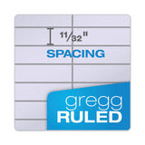 TOPS™ Prism Steno Pads, Gregg Rule, Orchid Cover, 80 Orchid 6 x 9 Sheets, 4/Pack (TOP80264) Pack of 4