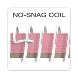 TOPS™ Prism Steno Pads, Gregg Rule, Pink Cover, 80 Pink 6 x 9 Sheets, 4/Pack (TOP80254) Pack of 4