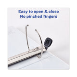 Avery® Heavy-Duty View Binder with DuraHinge and Locking One Touch EZD Rings, 3 Rings, 5" Capacity, 11 x 8.5, Chartreuse (AVE79815) Each