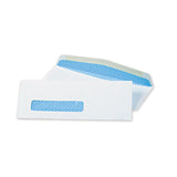 Quality Park™ Security Tint Window Envelope, #8 5/8, Commercial Flap, Gummed Closure, 3.63 x 8.63, White, 500/Box (QUA21012) Box of 500