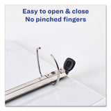 Avery® Framed View Heavy-Duty Binders, 3 Rings, 2" Capacity, 11 x 8.5, Navy Blue (AVE68033) Each