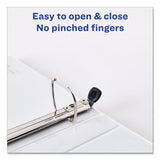 Avery® Framed View Heavy-Duty Binders, 3 Rings, 1" Capacity, 11 x 8.5, Navy Blue (AVE68055) Each