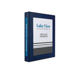 Avery® Framed View Heavy-Duty Binders, 3 Rings, 1" Capacity, 11 x 8.5, Navy Blue (AVE68055) Each