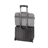 Solo Sustainable Re:cycled Collection Laptop Bag, Fits Devices Up to 15.6", Recycled PET Polyester, 16.25 x 4.5 x 12, Gray (USLUBN12710) Each