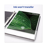 Avery® TouchGuard Protection Heavy-Duty View Binders with Slant Rings, 3 Rings, 3" Capacity, 11 x 8.5, White (AVE17144) Each